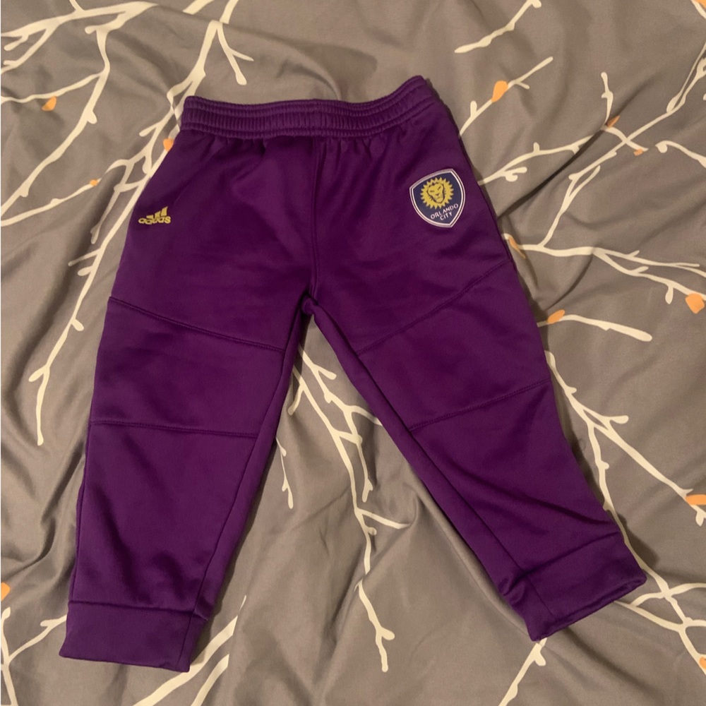 Orlando city adidas kids sweat pants size 2T
